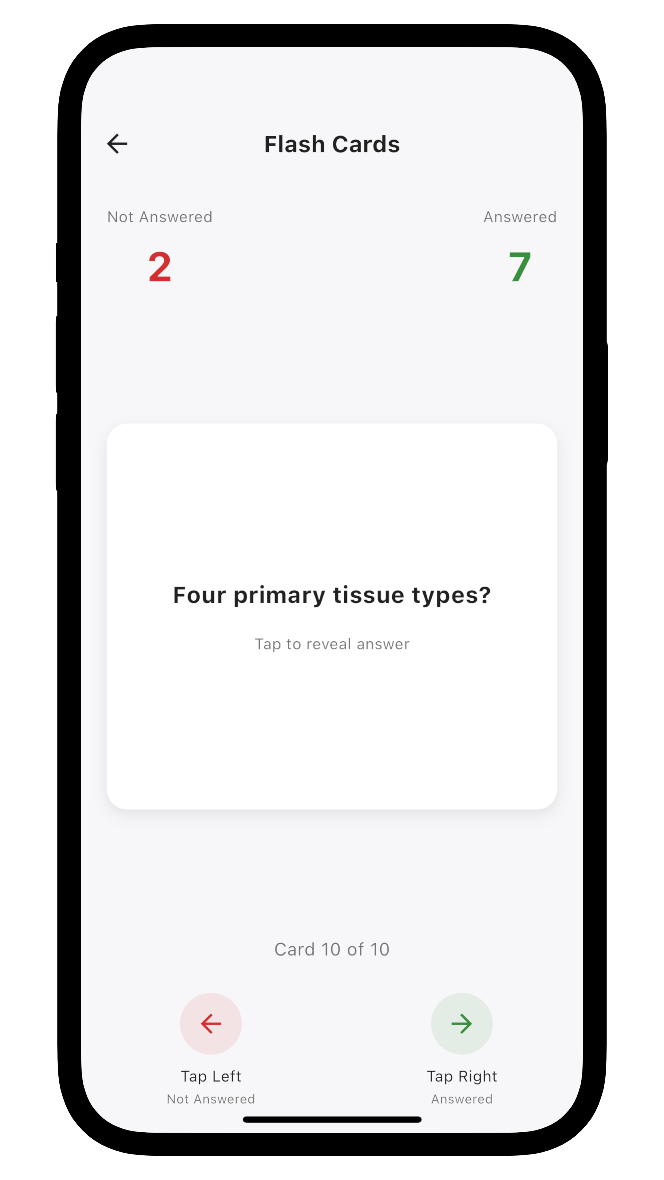 Scanning biology questions with camera